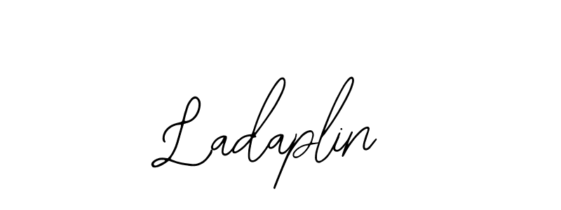 How to make Ladaplin name signature. Use Bearetta-2O07w style for creating short signs online. This is the latest handwritten sign. Ladaplin signature style 12 images and pictures png