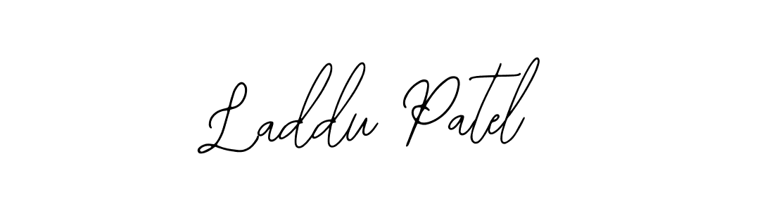 You should practise on your own different ways (Bearetta-2O07w) to write your name (Laddu Patel) in signature. don't let someone else do it for you. Laddu Patel signature style 12 images and pictures png