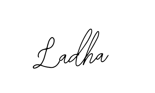 Similarly Bearetta-2O07w is the best handwritten signature design. Signature creator online .You can use it as an online autograph creator for name Ladha. Ladha signature style 12 images and pictures png