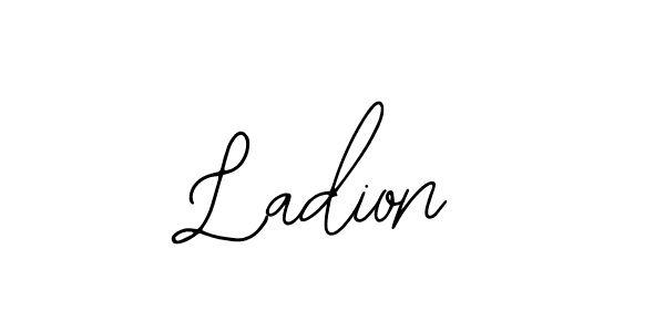 Make a beautiful signature design for name Ladion. Use this online signature maker to create a handwritten signature for free. Ladion signature style 12 images and pictures png
