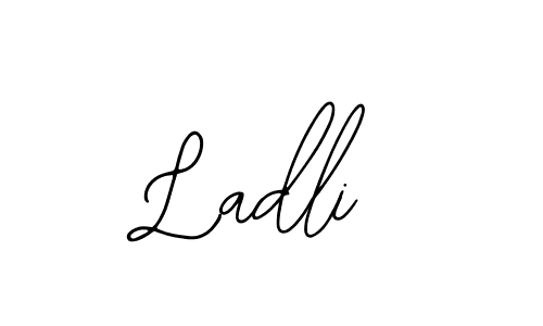 How to make Ladli signature? Bearetta-2O07w is a professional autograph style. Create handwritten signature for Ladli name. Ladli signature style 12 images and pictures png