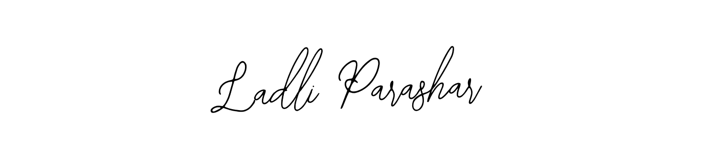 Make a beautiful signature design for name Ladli Parashar. Use this online signature maker to create a handwritten signature for free. Ladli Parashar signature style 12 images and pictures png