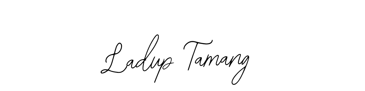 if you are searching for the best signature style for your name Ladup Tamang. so please give up your signature search. here we have designed multiple signature styles  using Bearetta-2O07w. Ladup Tamang signature style 12 images and pictures png