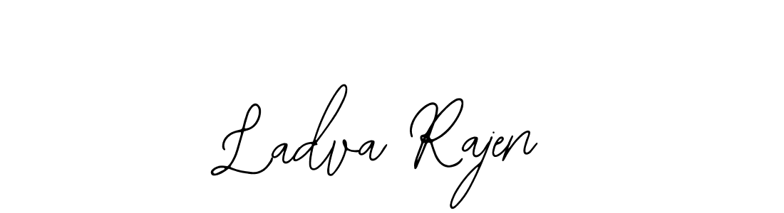 Similarly Bearetta-2O07w is the best handwritten signature design. Signature creator online .You can use it as an online autograph creator for name Ladva Rajen. Ladva Rajen signature style 12 images and pictures png