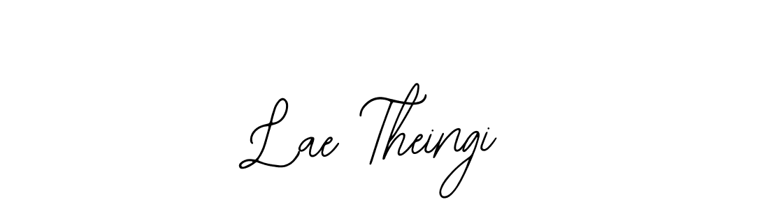 Use a signature maker to create a handwritten signature online. With this signature software, you can design (Bearetta-2O07w) your own signature for name Lae Theingi. Lae Theingi signature style 12 images and pictures png