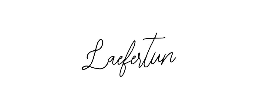 Laefertun stylish signature style. Best Handwritten Sign (Bearetta-2O07w) for my name. Handwritten Signature Collection Ideas for my name Laefertun. Laefertun signature style 12 images and pictures png