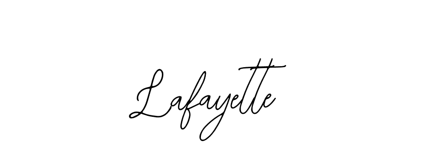 You should practise on your own different ways (Bearetta-2O07w) to write your name (Lafayette) in signature. don't let someone else do it for you. Lafayette signature style 12 images and pictures png