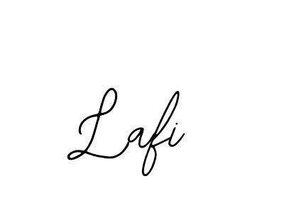 The best way (Bearetta-2O07w) to make a short signature is to pick only two or three words in your name. The name Lafi include a total of six letters. For converting this name. Lafi signature style 12 images and pictures png