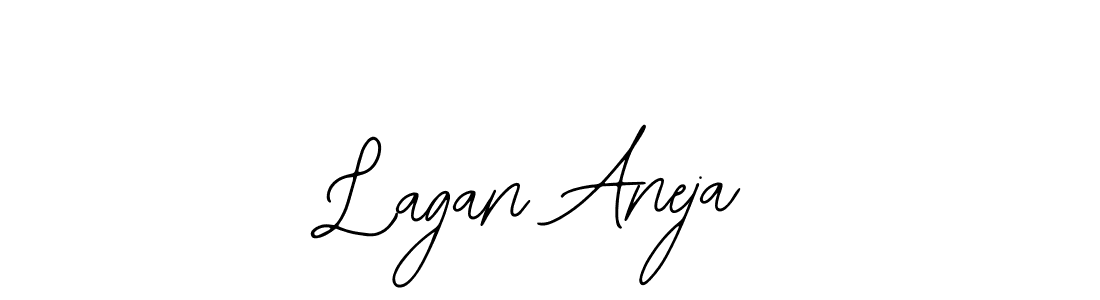 Make a short Lagan Aneja signature style. Manage your documents anywhere anytime using Bearetta-2O07w. Create and add eSignatures, submit forms, share and send files easily. Lagan Aneja signature style 12 images and pictures png