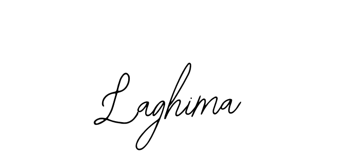 How to make Laghima name signature. Use Bearetta-2O07w style for creating short signs online. This is the latest handwritten sign. Laghima signature style 12 images and pictures png