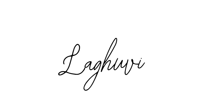 How to make Laghuvi name signature. Use Bearetta-2O07w style for creating short signs online. This is the latest handwritten sign. Laghuvi signature style 12 images and pictures png