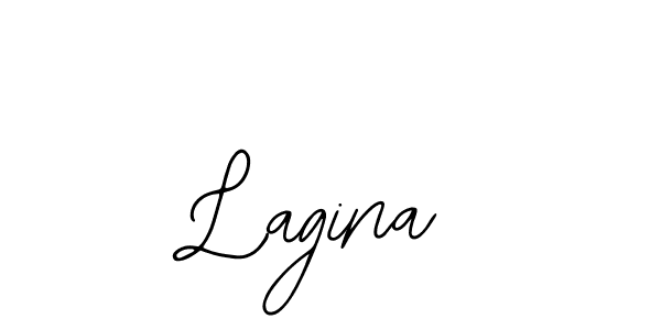 How to make Lagina name signature. Use Bearetta-2O07w style for creating short signs online. This is the latest handwritten sign. Lagina signature style 12 images and pictures png