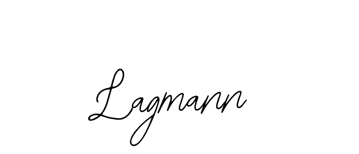 You should practise on your own different ways (Bearetta-2O07w) to write your name (Lagmann) in signature. don't let someone else do it for you. Lagmann signature style 12 images and pictures png