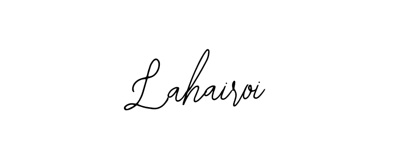 Also You can easily find your signature by using the search form. We will create Lahairoi name handwritten signature images for you free of cost using Bearetta-2O07w sign style. Lahairoi signature style 12 images and pictures png