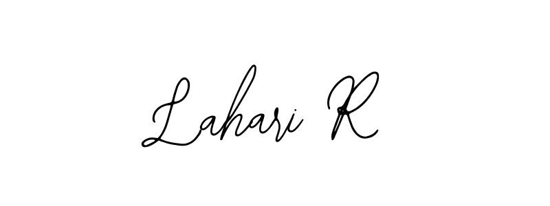 How to make Lahari R signature? Bearetta-2O07w is a professional autograph style. Create handwritten signature for Lahari R name. Lahari R signature style 12 images and pictures png