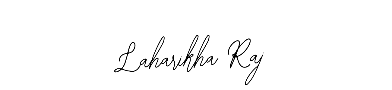 Here are the top 10 professional signature styles for the name Laharikha Raj. These are the best autograph styles you can use for your name. Laharikha Raj signature style 12 images and pictures png