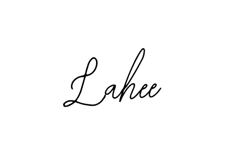 Lahee stylish signature style. Best Handwritten Sign (Bearetta-2O07w) for my name. Handwritten Signature Collection Ideas for my name Lahee. Lahee signature style 12 images and pictures png