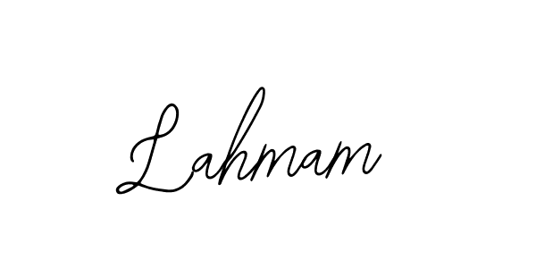 The best way (Bearetta-2O07w) to make a short signature is to pick only two or three words in your name. The name Lahmam include a total of six letters. For converting this name. Lahmam signature style 12 images and pictures png