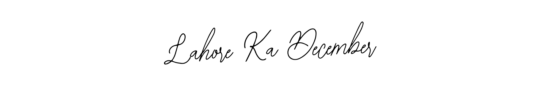 How to Draw Lahore Ka December signature style? Bearetta-2O07w is a latest design signature styles for name Lahore Ka December. Lahore Ka December signature style 12 images and pictures png