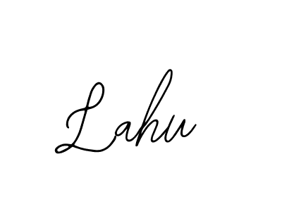 if you are searching for the best signature style for your name Lahu. so please give up your signature search. here we have designed multiple signature styles  using Bearetta-2O07w. Lahu signature style 12 images and pictures png