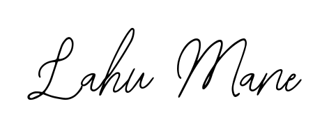 How to make Lahu Mane name signature. Use Bearetta-2O07w style for creating short signs online. This is the latest handwritten sign. Lahu Mane signature style 12 images and pictures png