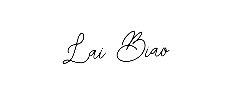 How to make Lai Biao signature? Bearetta-2O07w is a professional autograph style. Create handwritten signature for Lai Biao name. Lai Biao signature style 12 images and pictures png