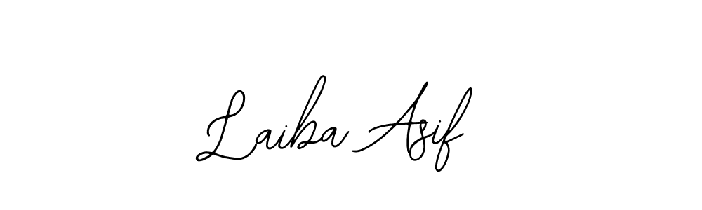 How to make Laiba Asif name signature. Use Bearetta-2O07w style for creating short signs online. This is the latest handwritten sign. Laiba Asif signature style 12 images and pictures png