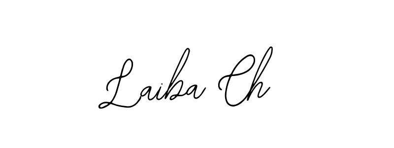 Create a beautiful signature design for name Laiba Ch. With this signature (Bearetta-2O07w) fonts, you can make a handwritten signature for free. Laiba Ch signature style 12 images and pictures png