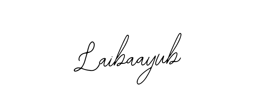 Make a beautiful signature design for name Laibaayub. Use this online signature maker to create a handwritten signature for free. Laibaayub signature style 12 images and pictures png