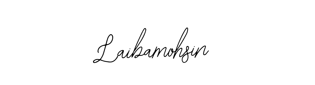 Use a signature maker to create a handwritten signature online. With this signature software, you can design (Bearetta-2O07w) your own signature for name Laibamohsin. Laibamohsin signature style 12 images and pictures png