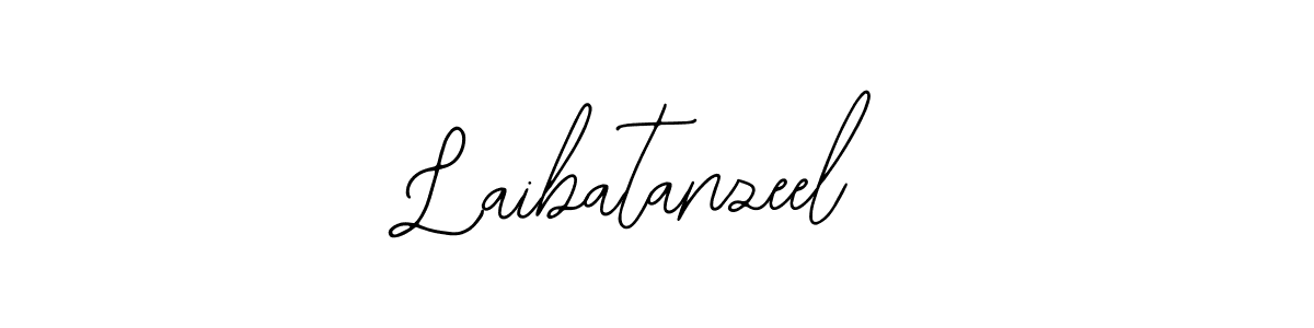 if you are searching for the best signature style for your name Laibatanzeel. so please give up your signature search. here we have designed multiple signature styles  using Bearetta-2O07w. Laibatanzeel signature style 12 images and pictures png