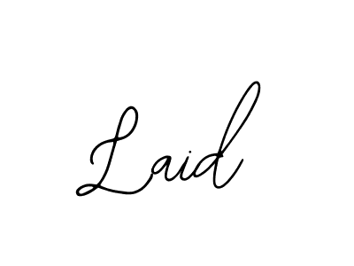 Laid stylish signature style. Best Handwritten Sign (Bearetta-2O07w) for my name. Handwritten Signature Collection Ideas for my name Laid. Laid signature style 12 images and pictures png
