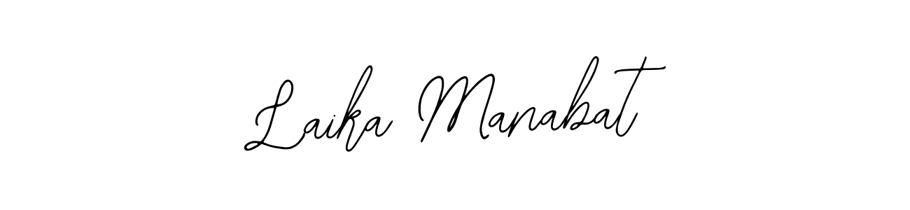 Also we have Laika Manabat name is the best signature style. Create professional handwritten signature collection using Bearetta-2O07w autograph style. Laika Manabat signature style 12 images and pictures png