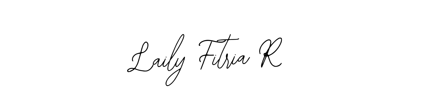 Use a signature maker to create a handwritten signature online. With this signature software, you can design (Bearetta-2O07w) your own signature for name Laily Fitria R. Laily Fitria R signature style 12 images and pictures png