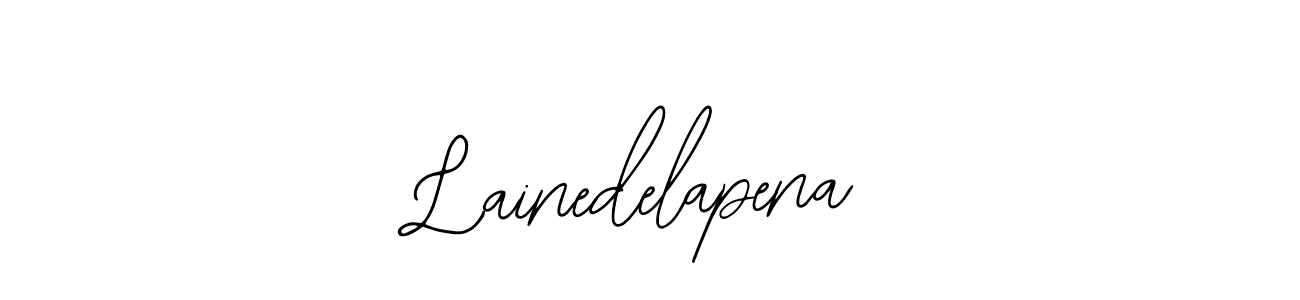 Make a beautiful signature design for name Lainedelapena. With this signature (Bearetta-2O07w) style, you can create a handwritten signature for free. Lainedelapena signature style 12 images and pictures png