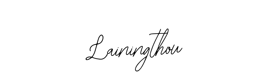 Design your own signature with our free online signature maker. With this signature software, you can create a handwritten (Bearetta-2O07w) signature for name Lainingthou. Lainingthou signature style 12 images and pictures png