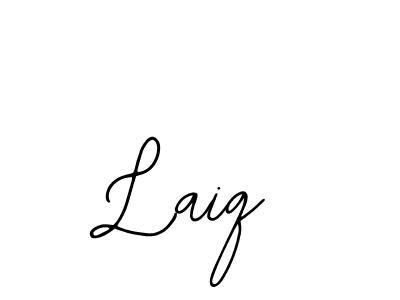 The best way (Bearetta-2O07w) to make a short signature is to pick only two or three words in your name. The name Laiq include a total of six letters. For converting this name. Laiq signature style 12 images and pictures png