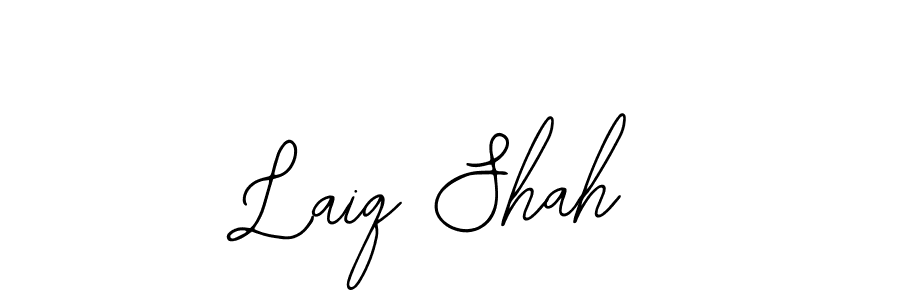 How to make Laiq Shah signature? Bearetta-2O07w is a professional autograph style. Create handwritten signature for Laiq Shah name. Laiq Shah signature style 12 images and pictures png