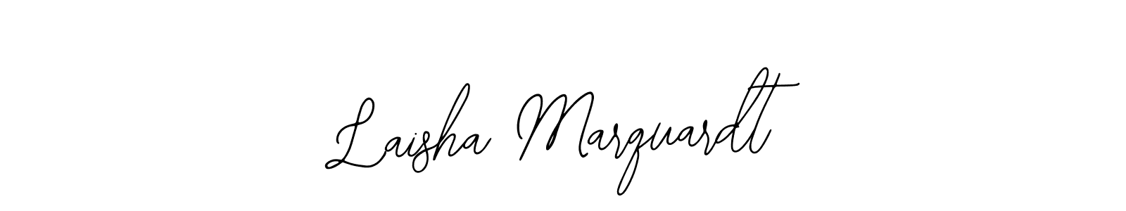 How to make Laisha Marquardt signature? Bearetta-2O07w is a professional autograph style. Create handwritten signature for Laisha Marquardt name. Laisha Marquardt signature style 12 images and pictures png