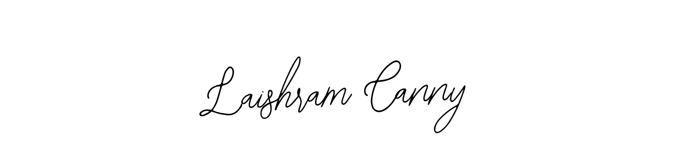 Make a beautiful signature design for name Laishram Canny. With this signature (Bearetta-2O07w) style, you can create a handwritten signature for free. Laishram Canny signature style 12 images and pictures png