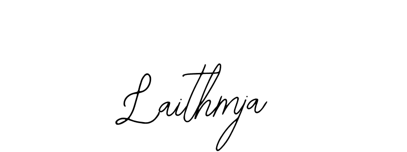 How to make Laithmja name signature. Use Bearetta-2O07w style for creating short signs online. This is the latest handwritten sign. Laithmja signature style 12 images and pictures png