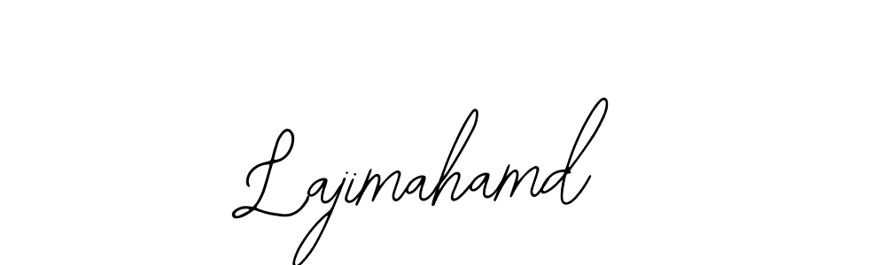 How to Draw Lajimahamd signature style? Bearetta-2O07w is a latest design signature styles for name Lajimahamd. Lajimahamd signature style 12 images and pictures png