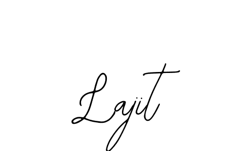 The best way (Bearetta-2O07w) to make a short signature is to pick only two or three words in your name. The name Lajit include a total of six letters. For converting this name. Lajit signature style 12 images and pictures png
