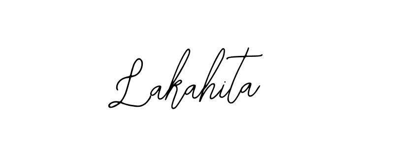 Design your own signature with our free online signature maker. With this signature software, you can create a handwritten (Bearetta-2O07w) signature for name Lakahita. Lakahita signature style 12 images and pictures png