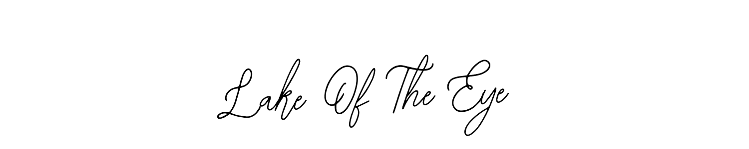 How to Draw Lake Of The Eye signature style? Bearetta-2O07w is a latest design signature styles for name Lake Of The Eye. Lake Of The Eye signature style 12 images and pictures png