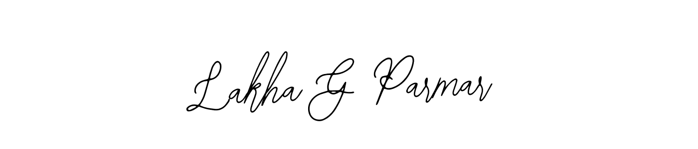 Make a short Lakha G Parmar signature style. Manage your documents anywhere anytime using Bearetta-2O07w. Create and add eSignatures, submit forms, share and send files easily. Lakha G Parmar signature style 12 images and pictures png