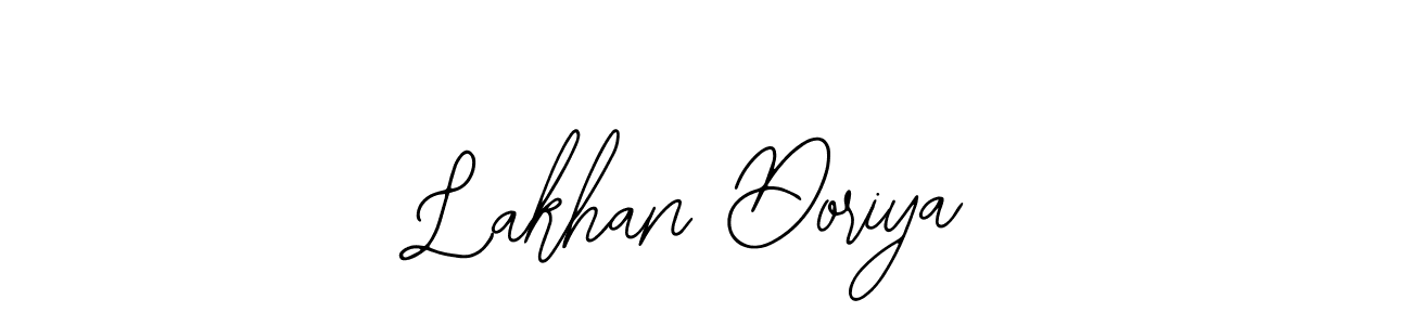 if you are searching for the best signature style for your name Lakhan Doriya. so please give up your signature search. here we have designed multiple signature styles  using Bearetta-2O07w. Lakhan Doriya signature style 12 images and pictures png