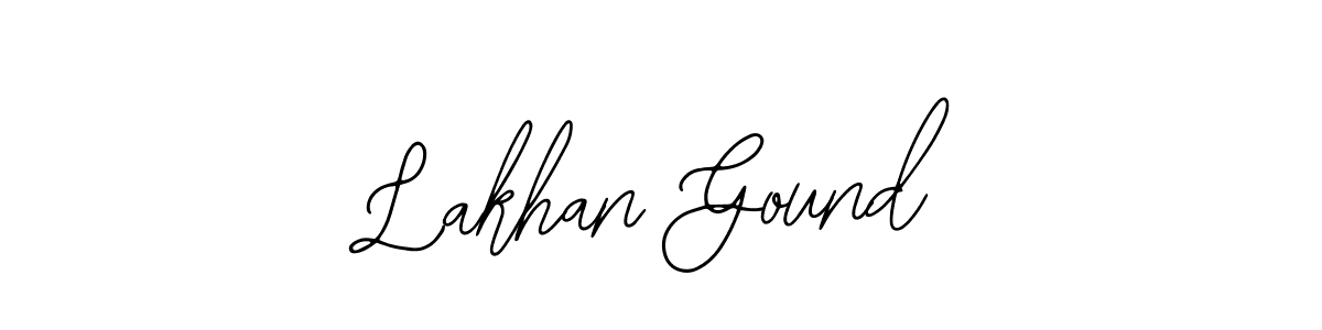 Use a signature maker to create a handwritten signature online. With this signature software, you can design (Bearetta-2O07w) your own signature for name Lakhan Gound. Lakhan Gound signature style 12 images and pictures png