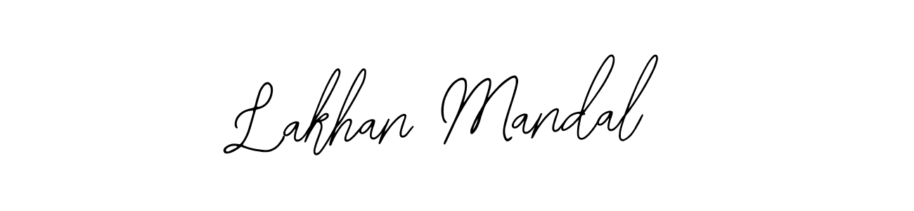 How to make Lakhan Mandal signature? Bearetta-2O07w is a professional autograph style. Create handwritten signature for Lakhan Mandal name. Lakhan Mandal signature style 12 images and pictures png