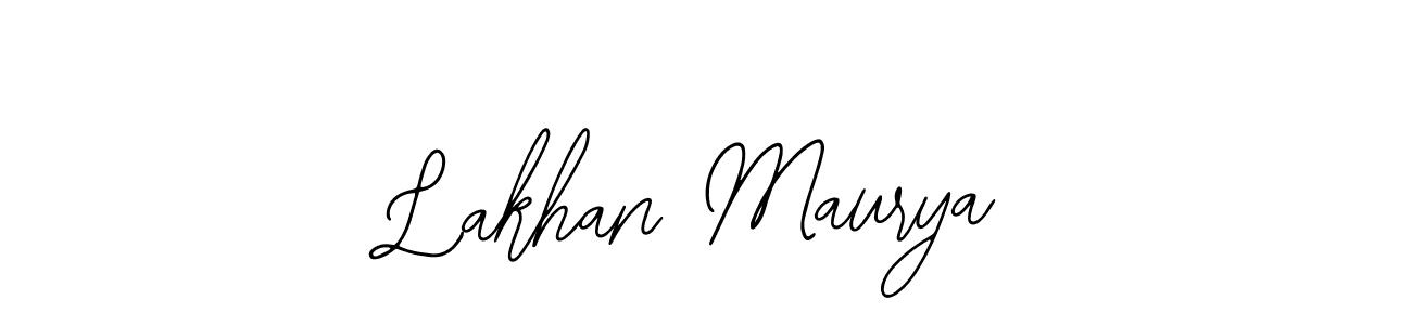 It looks lik you need a new signature style for name Lakhan Maurya. Design unique handwritten (Bearetta-2O07w) signature with our free signature maker in just a few clicks. Lakhan Maurya signature style 12 images and pictures png